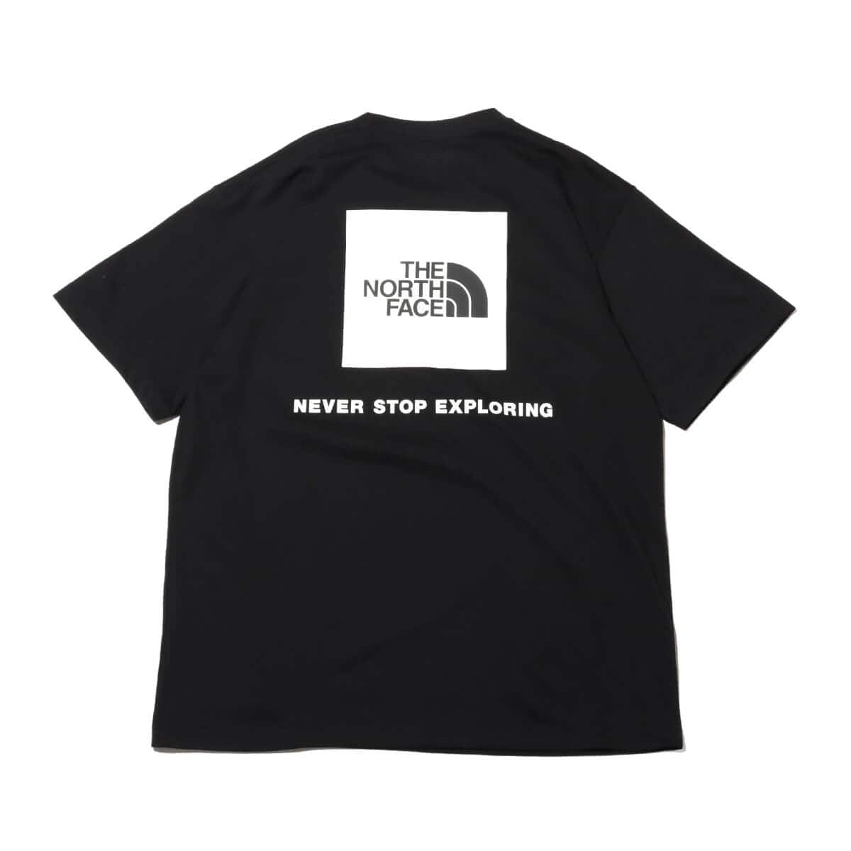 THE NORTH FACE S/S Back Square Logo Tee ブラック