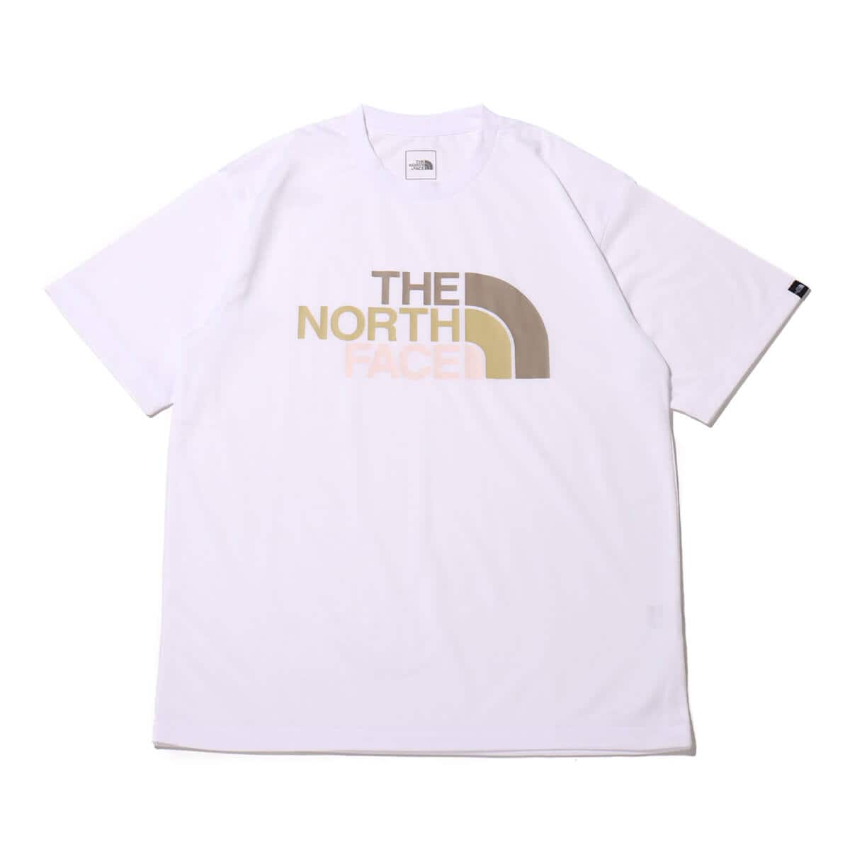 THE NORTH FACE S/S Colorful Logo Tee ホワイト