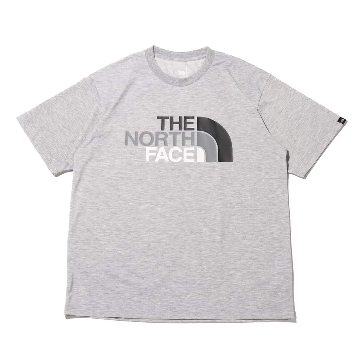THE NORTH FACE S/S Colorful Logo Tee ミックスグレー