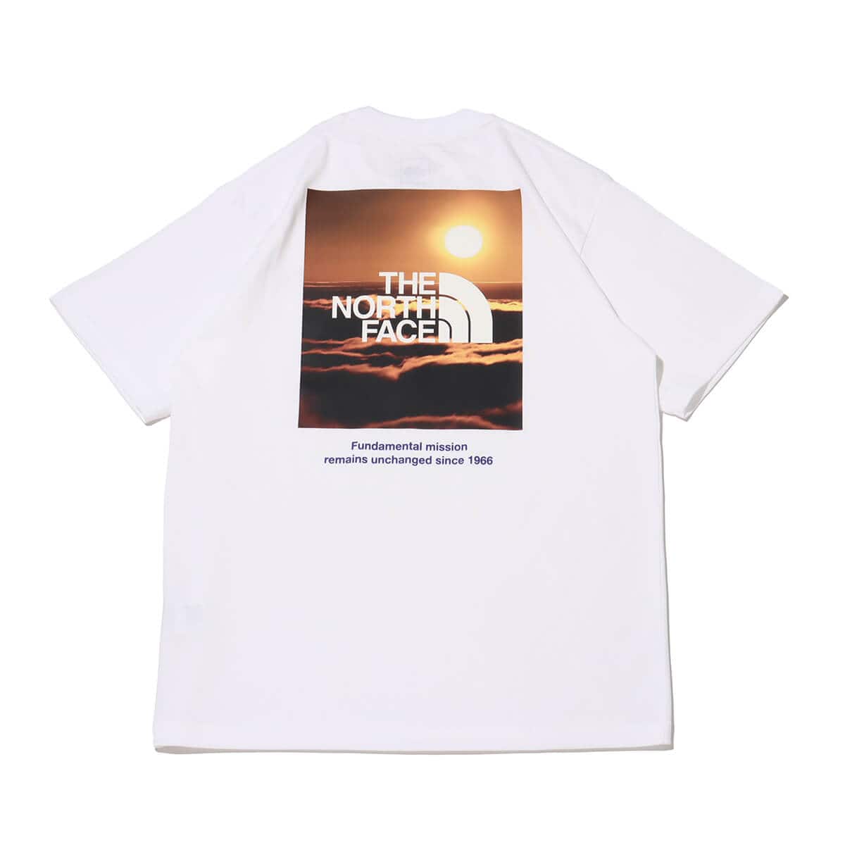 THE NORTH FACE S/S Natural Phenomenon Tee ホワイトのメイン画像