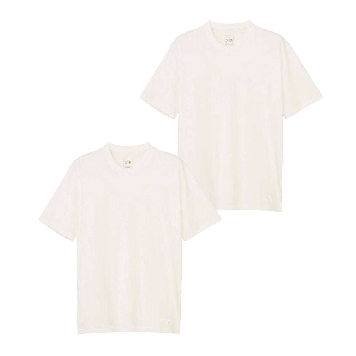 THE NORTH FACE S/S FLASHDRY PACK TEE ホワイトのメイン画像