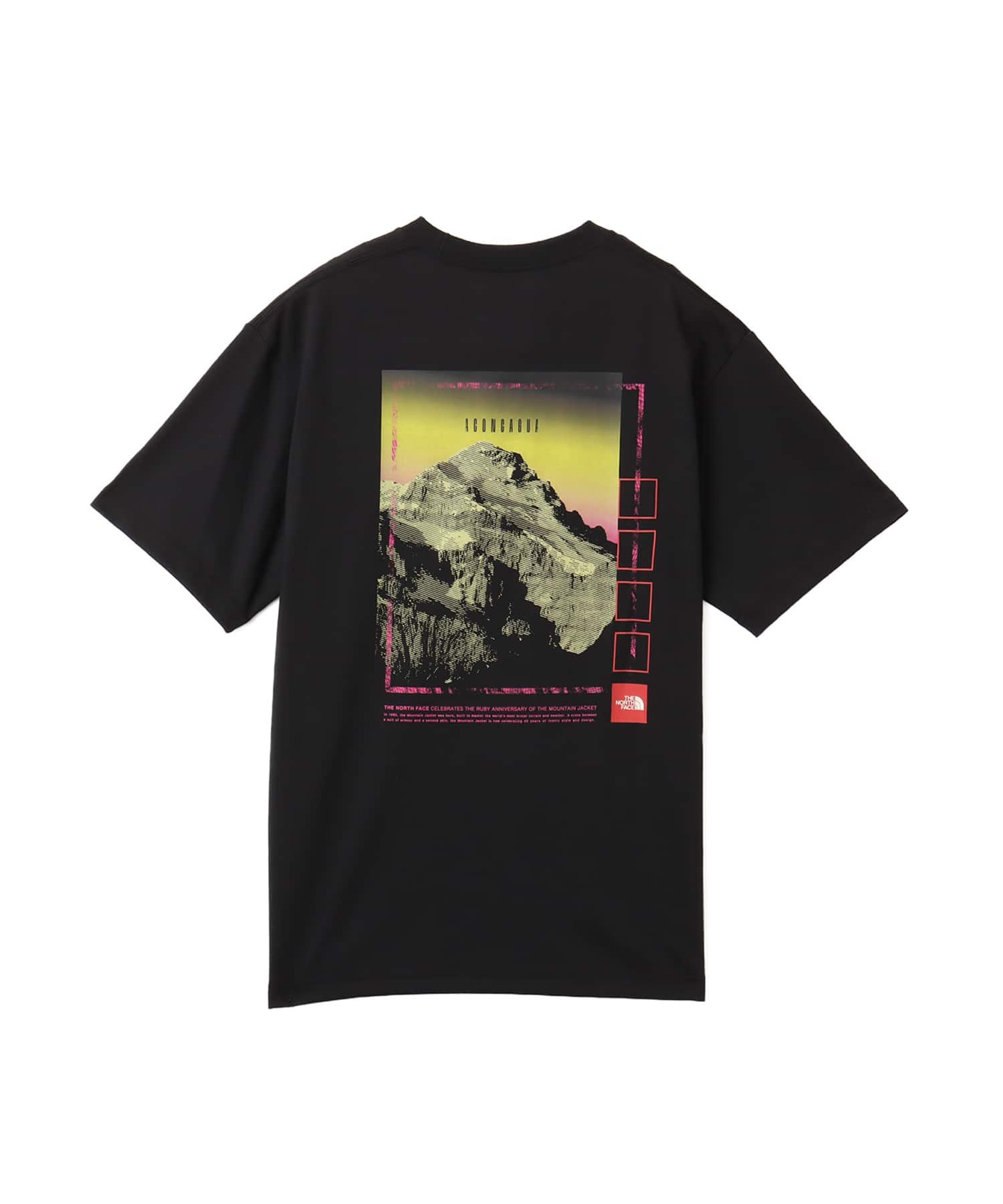 THE NORTH FACE SS FD SEVEN SUMMIT GRAPHIC TEE ブラック（ザ