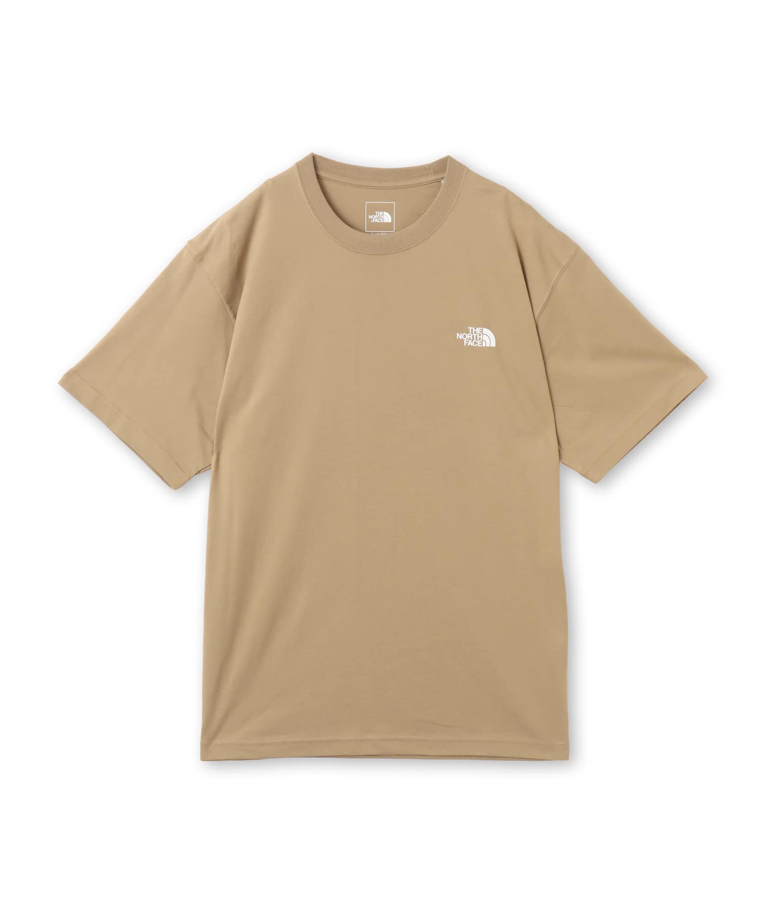 THE NORTH FACE S/S Half Dome Digital Square Logo Tee クラシックカーキのメイン画像