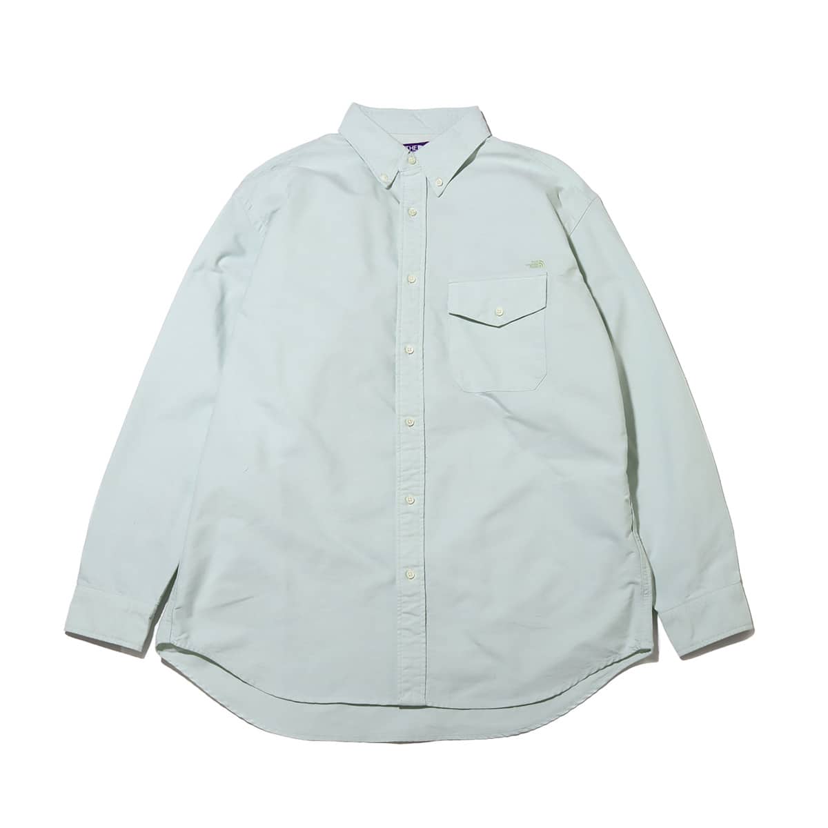 THE NORTH FACE PURPLE LABEL Cotton Polyester OX B.D. Shirt Green 