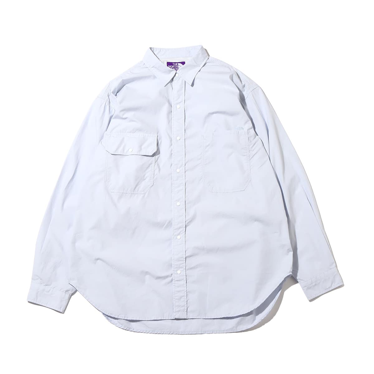 THE NORTH FACE PURPLE LABEL Field Typewriter Shirt Blue 23SS-I