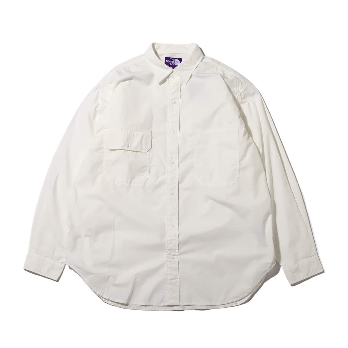 THE NORTH FACE PURPLE LABEL Field Typewriter Shirt White 23SS-I