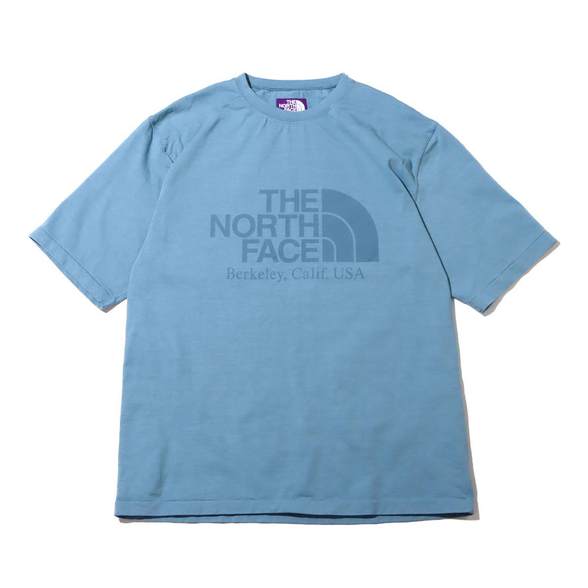 THE NORTH FACE PURPLE LABEL Field H/S Graphic Tee Blue 23SS-I