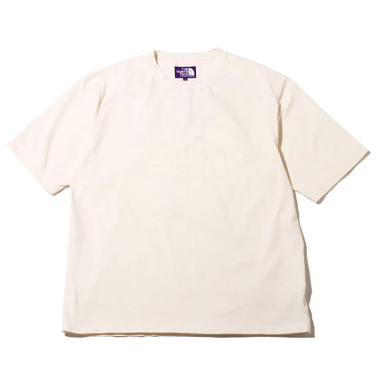 THE NORTH FACE PURPLE LABEL Field H/S Graphic Tee Ivory 23SS-Iのメイン画像