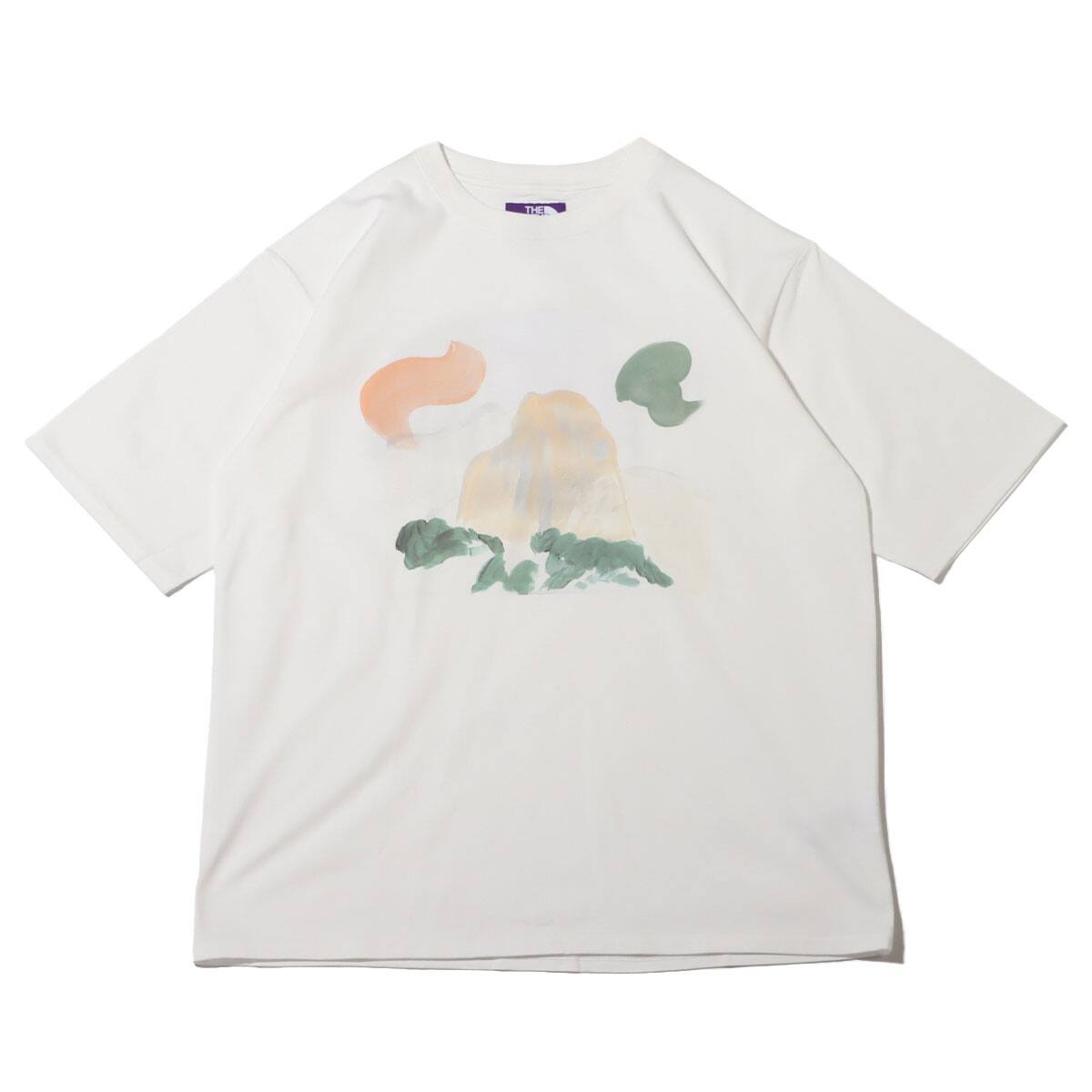 THE NORTH FACE PURPLE LABEL H/S Graphic Tee Off White 23SS-I