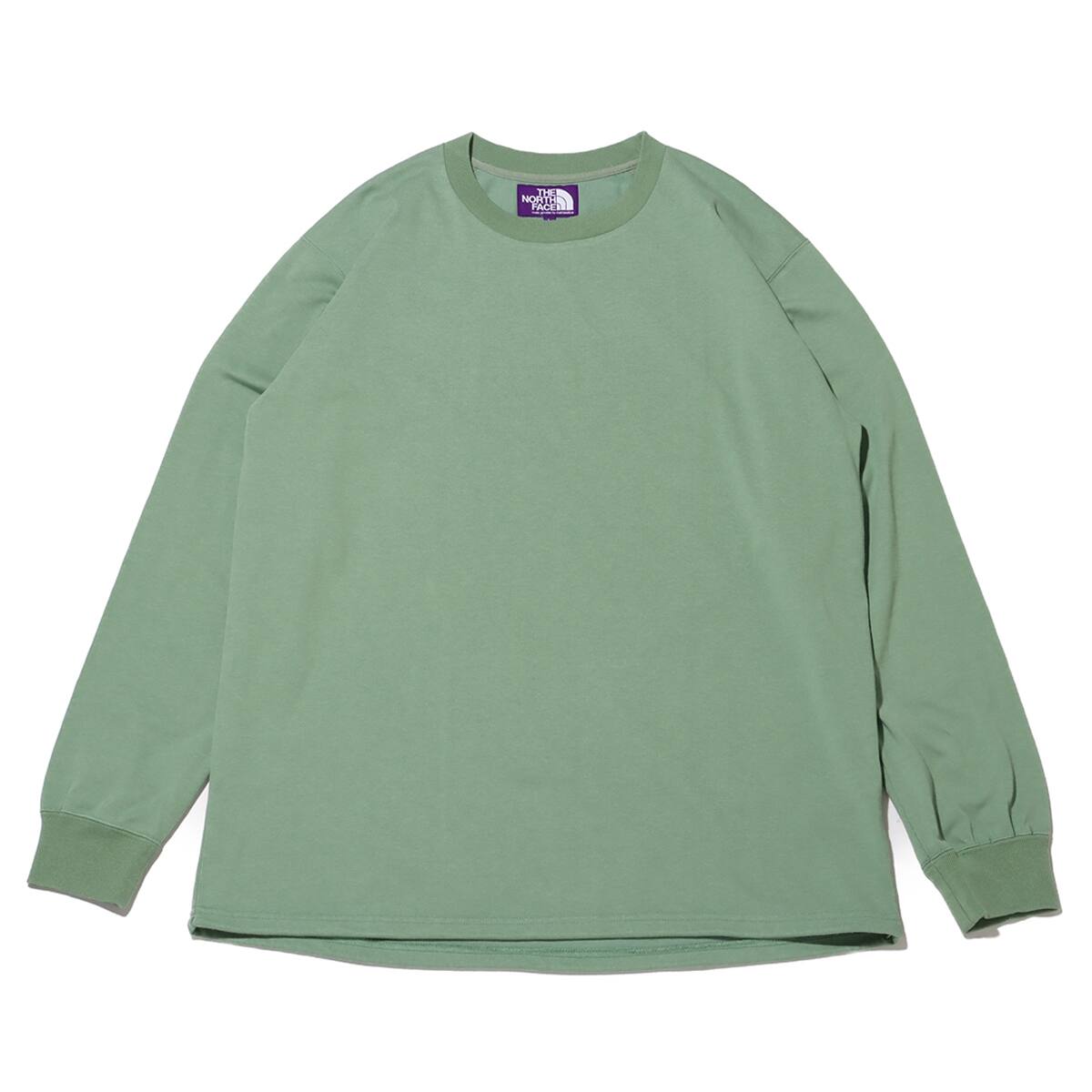 THE NORTH FACE PURPLE LABEL Field Long Sleeve Tee Mint Green 24SS-Iのメイン画像