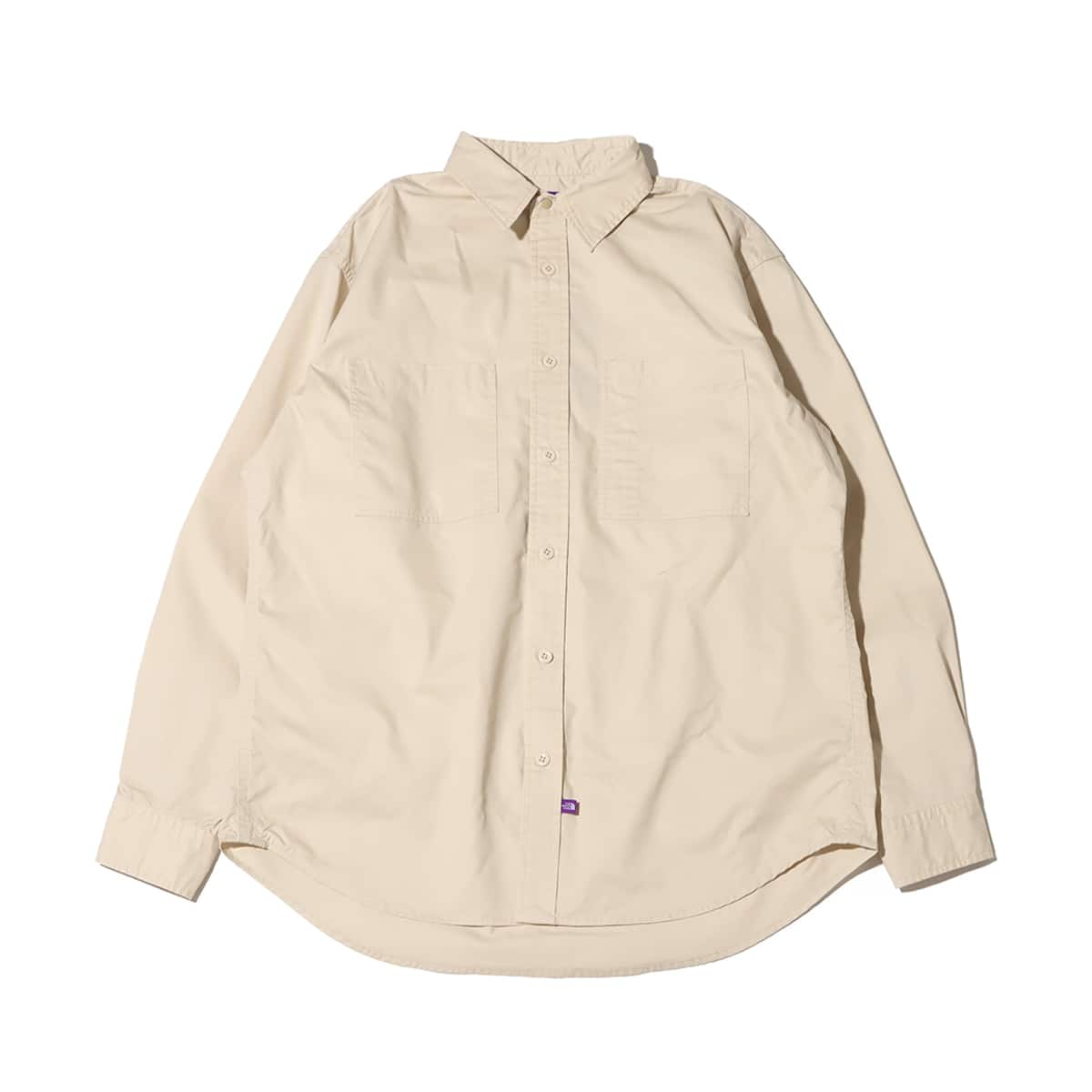 THE NORTH FACE PURPLE LABEL Double Pocket Field Work Shirt Beige