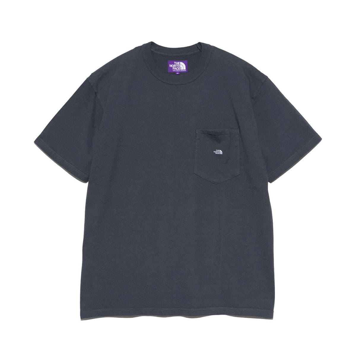 THE NORTH FACE PURPLE LABEL 7oz Pocket Tee Asphalt Gray X Off White