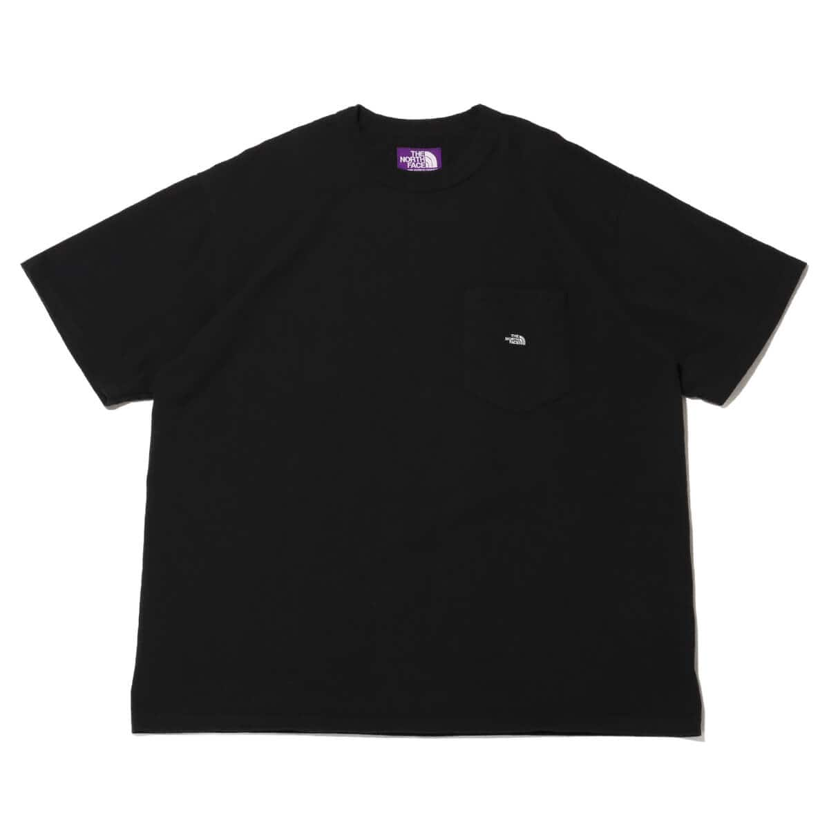 THE NORTH FACE PURPLE LABEL 7oz Pocket Tee Black X Off White 24SS-I