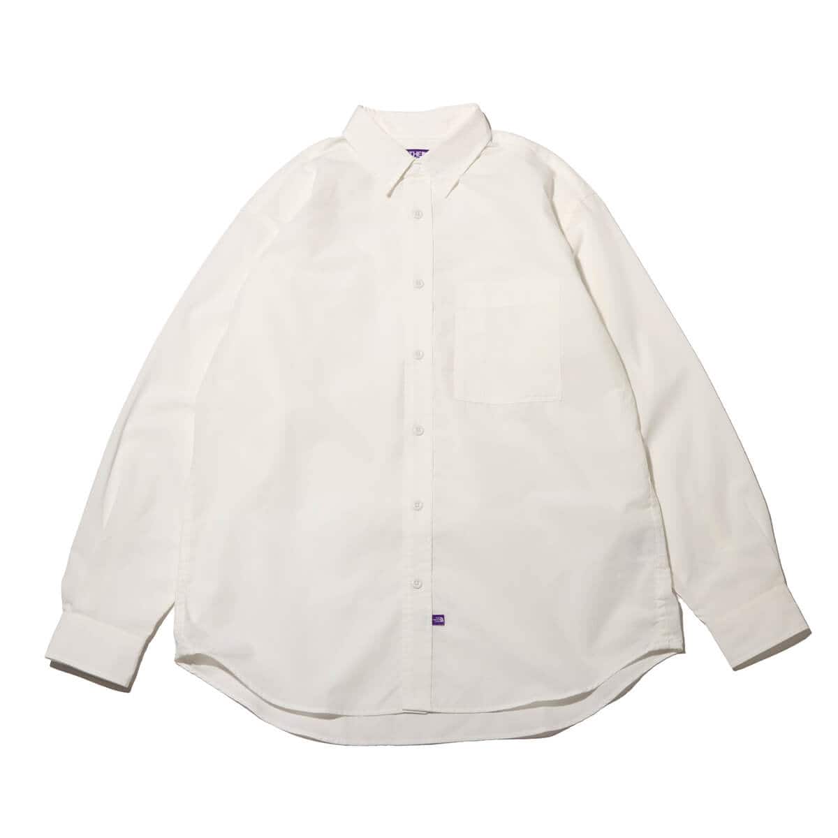 THE NORTH FACE PURPLE LABEL Regular Collar Field Shirt Off White 24SS-I