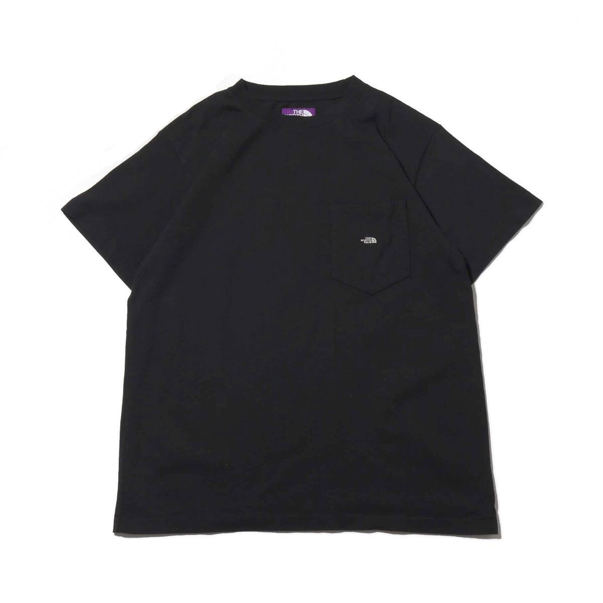 THE NORTH FACE PURPLE LABEL 7OZ H/S POCKET TEE BLACK 20SS-I_photo_large