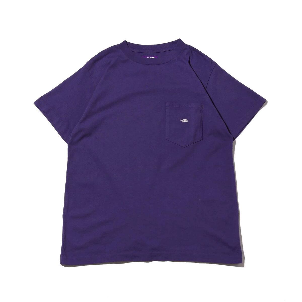THE NORTH FACE PURPLE LABEL 7OZ H/S POCKET TEE PURPLE 19FW-I_photo_large