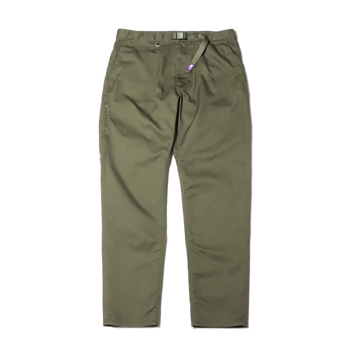 THE NORTH FACE PURPLE LABEL Stretch Twill Tapered Pants Khaki 22SS-I