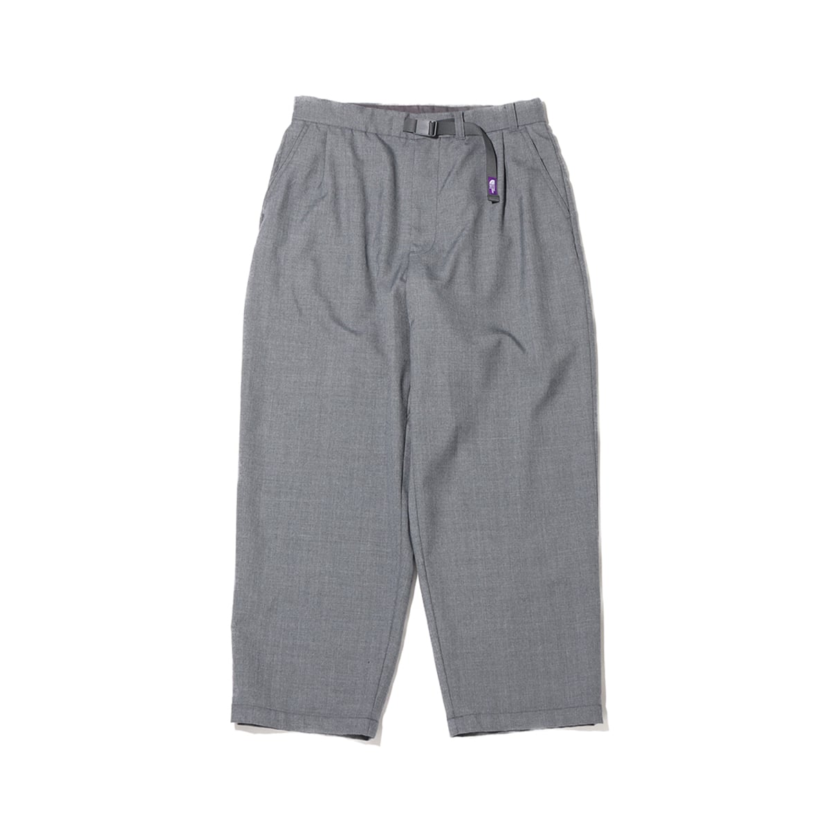 THE NORTH FACE PURPLE LABEL Polyester Wool Oxford Wide Tapered Field Pants Mix Gray 24SS-Iのメイン画像