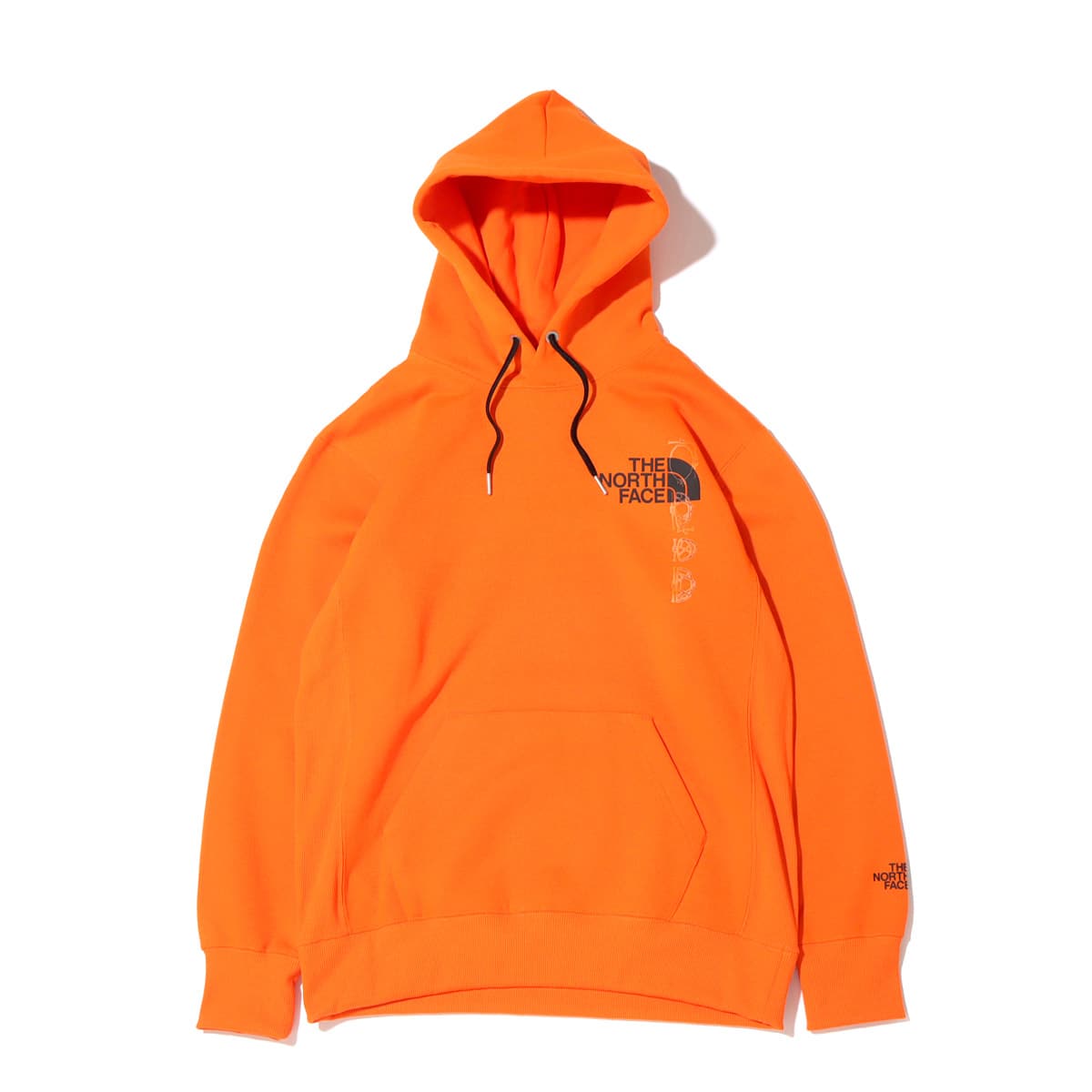 THE NORTH FACE BACK HALF DOME HOODIE レッドオレンジ 21FW-I_photo_large