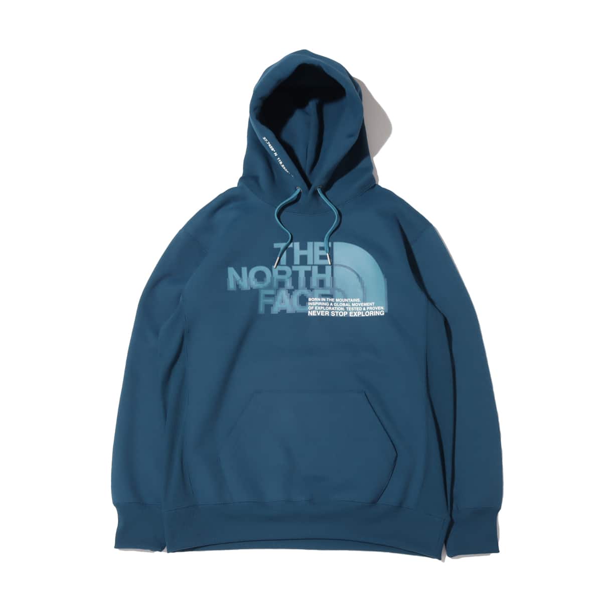 THE NORTH FACE FRONT HALF DOME HOODIE モントレーブルー 21FW
