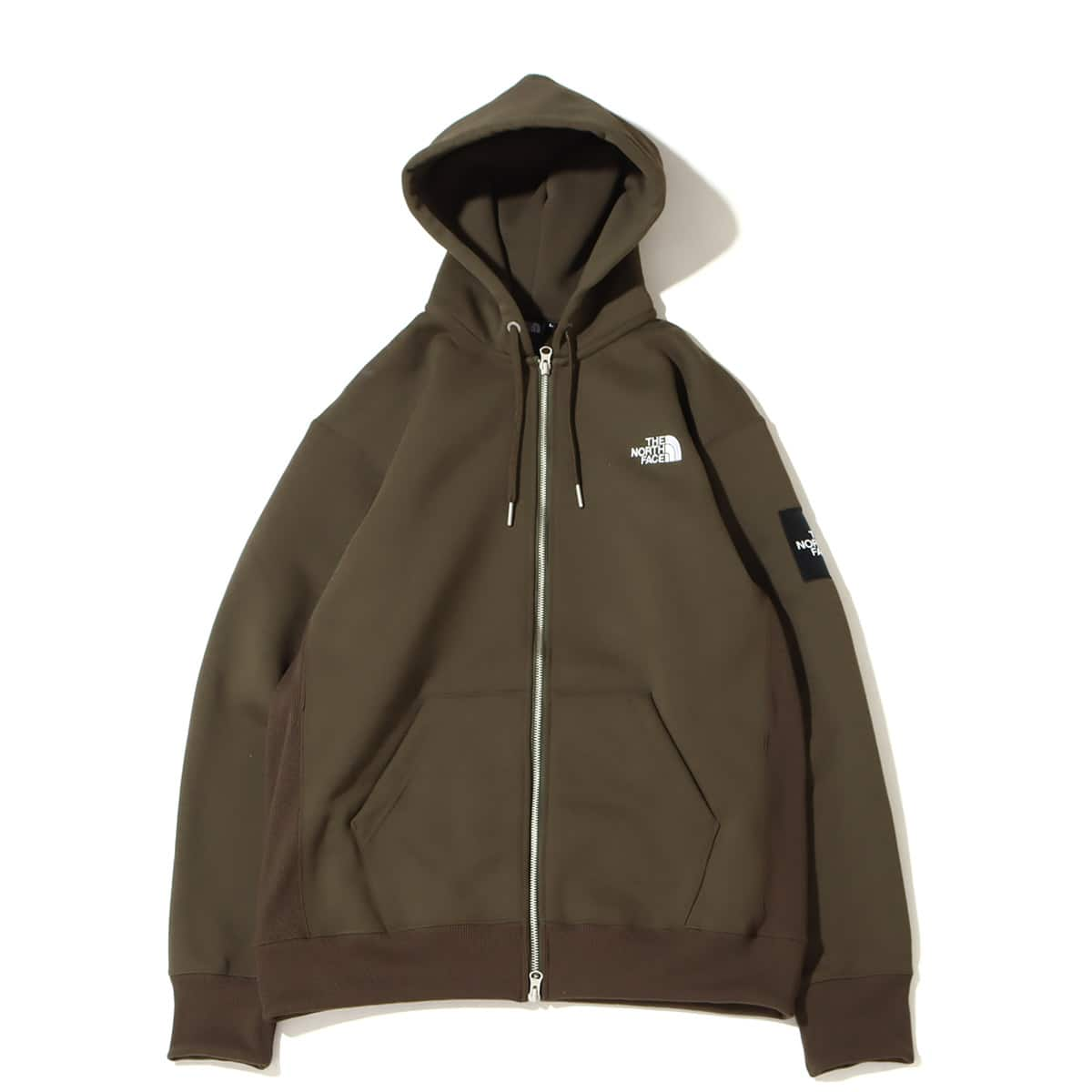 THE NORTH FACE SQUARE LOGO FULL ZIP ニュートープ 22FW-I