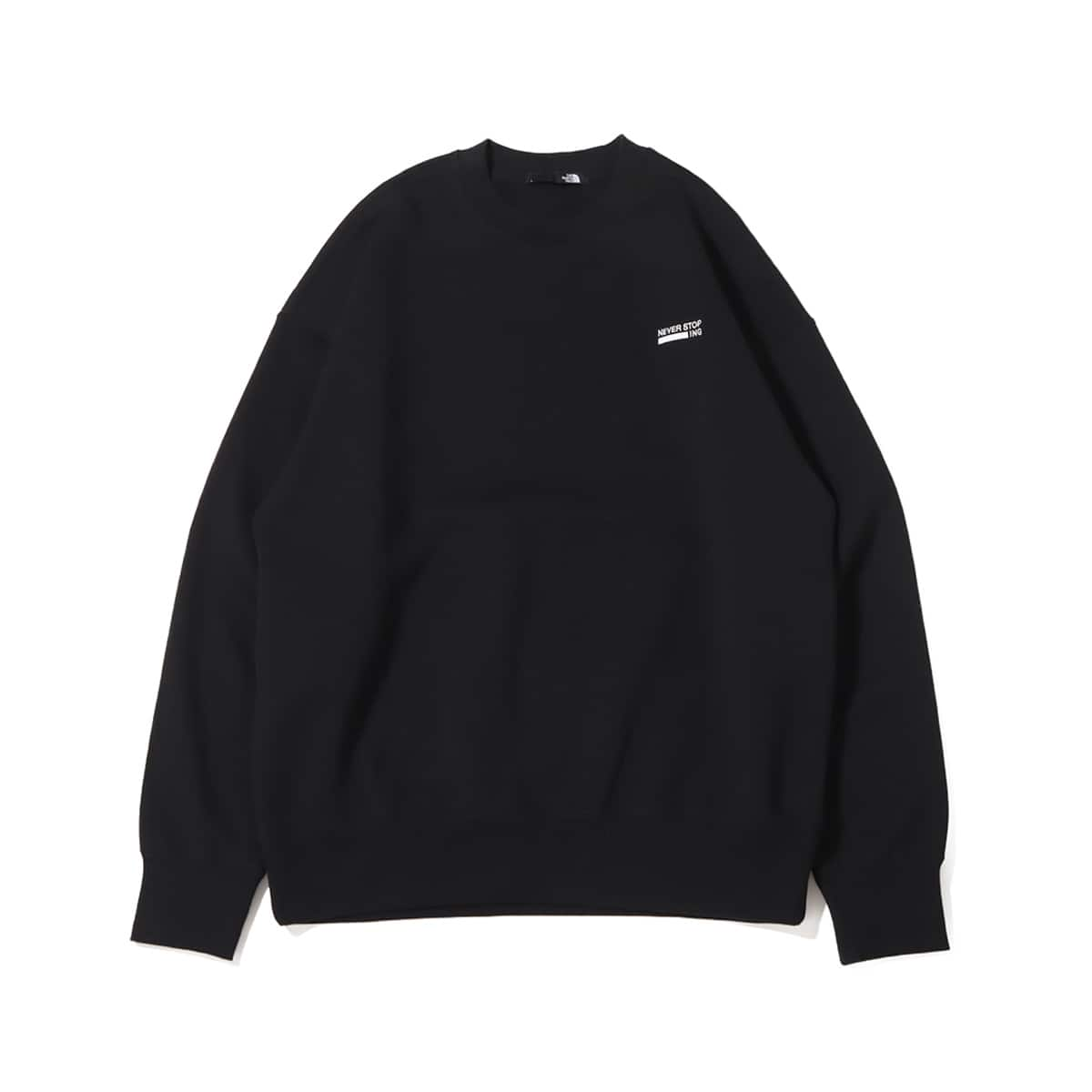 THE NORTH FACE NEVER STOP ING CREW BLACK