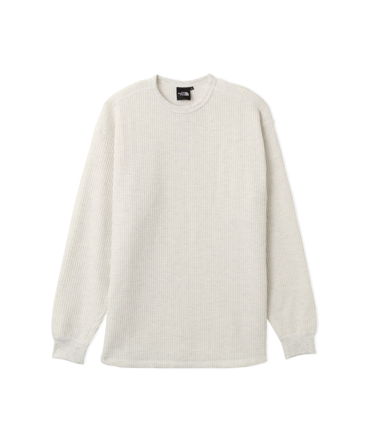 THE NORTH FACE L/S WARM WAFFLE CREW オフホワイトのメイン画像