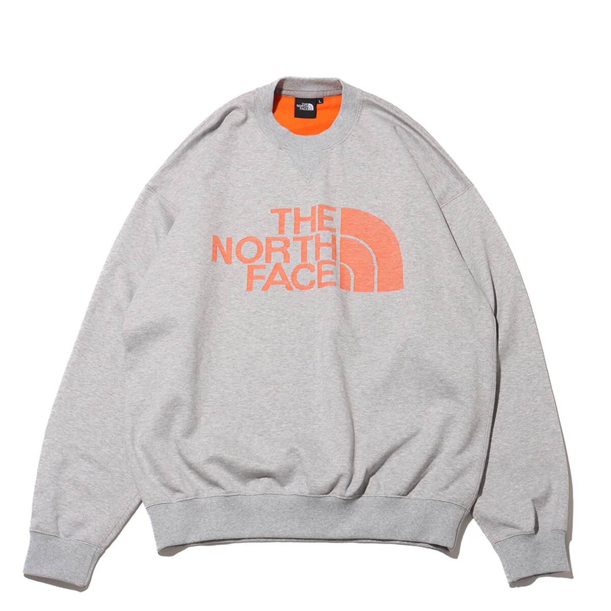 THE NORTH FACE Jacquard Half Dome Crew ミックスグレー のメイン画像