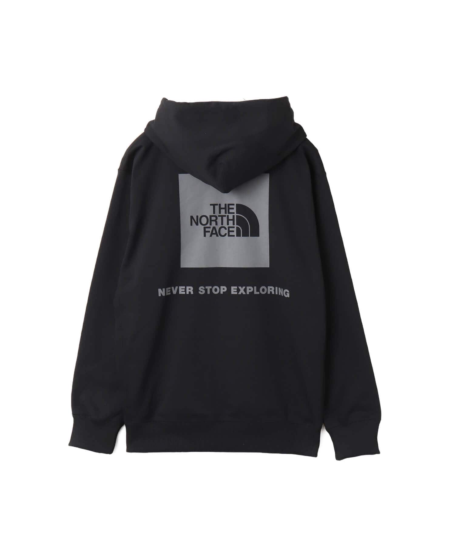 THE NORTH FACE Back Square Logo Hoodie ブラックのメイン画像