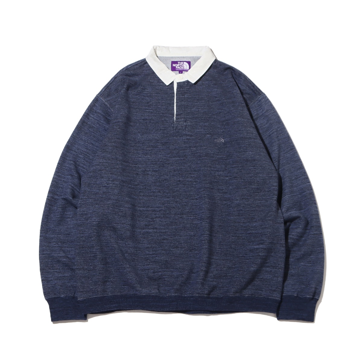 THE NORTH FACE PURPLE LABEL Rugby Sweatshirt Navy 23SS-I