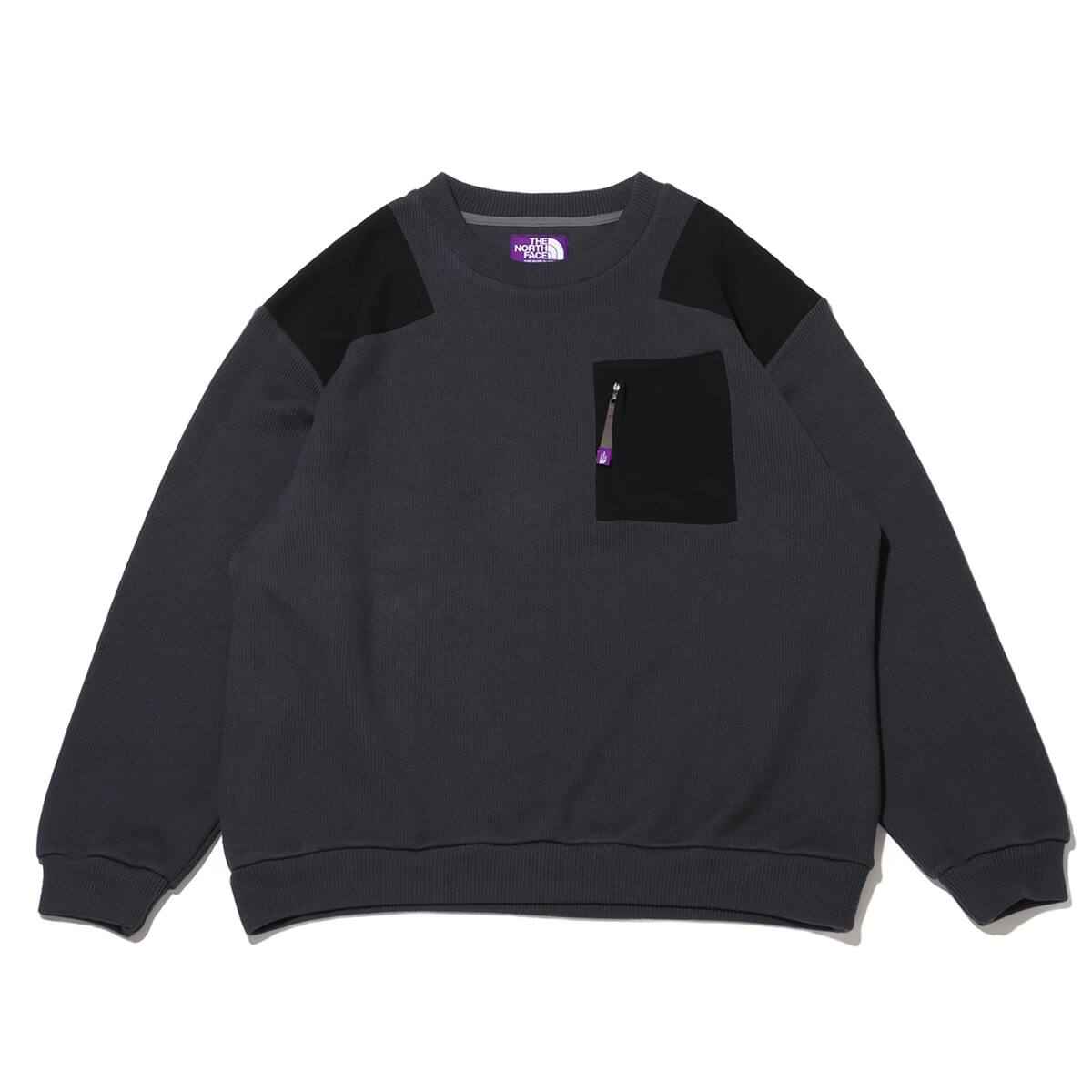 THE NORTH FACE PURPLE LABEL Field Commando Sweatshirt Asphalt Gray 