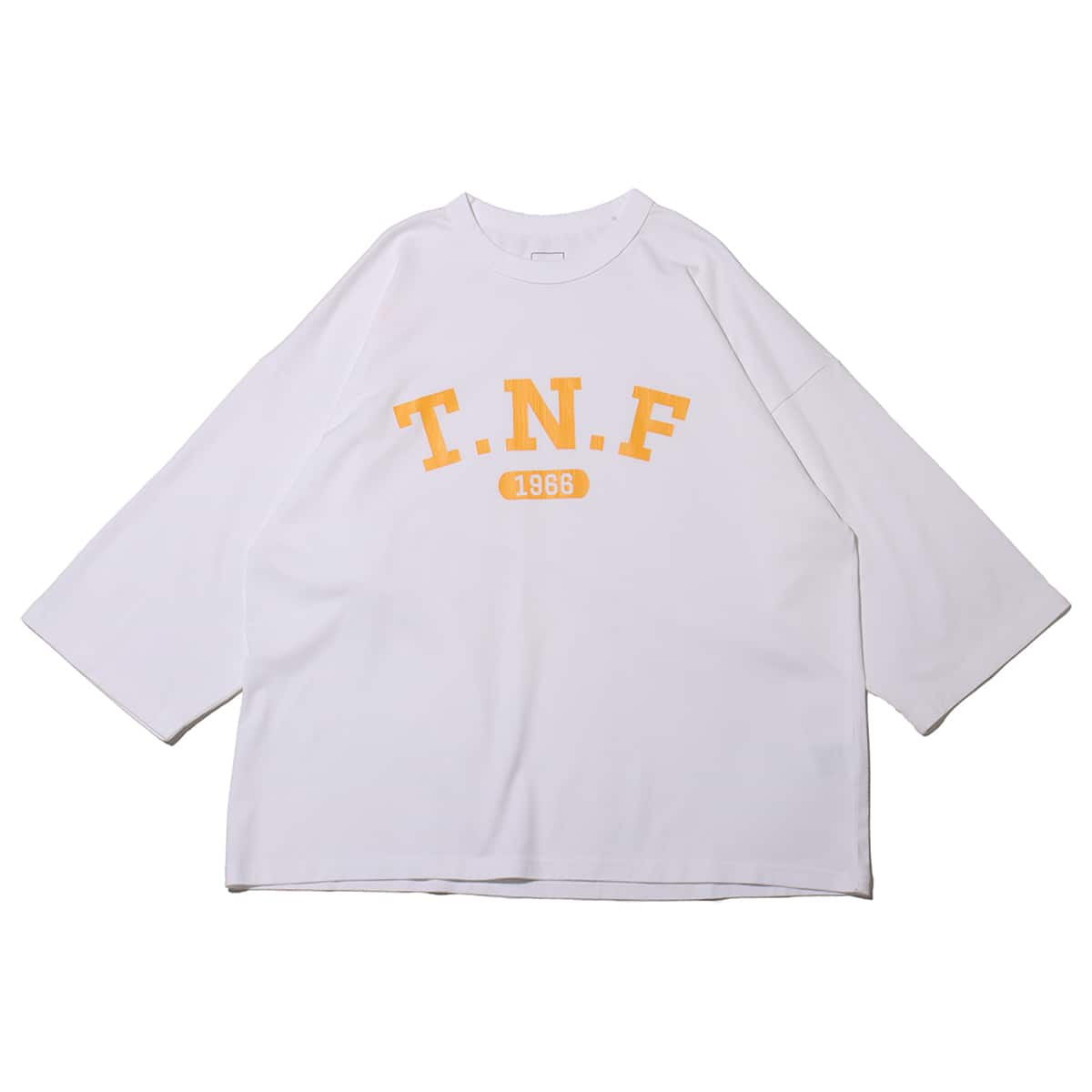 THE NORTH FACE 3/4 TNF Logo Tee ホワイト のメイン画像