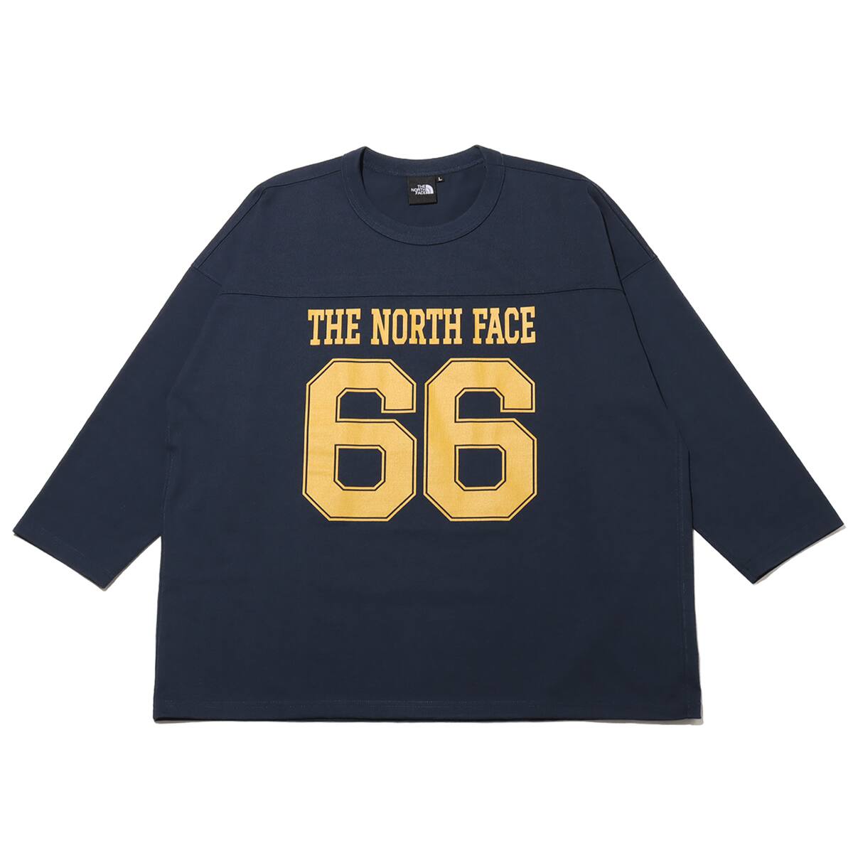 THE NORTH FACE 3/4 Football Tee アーバンネイビー のメイン画像