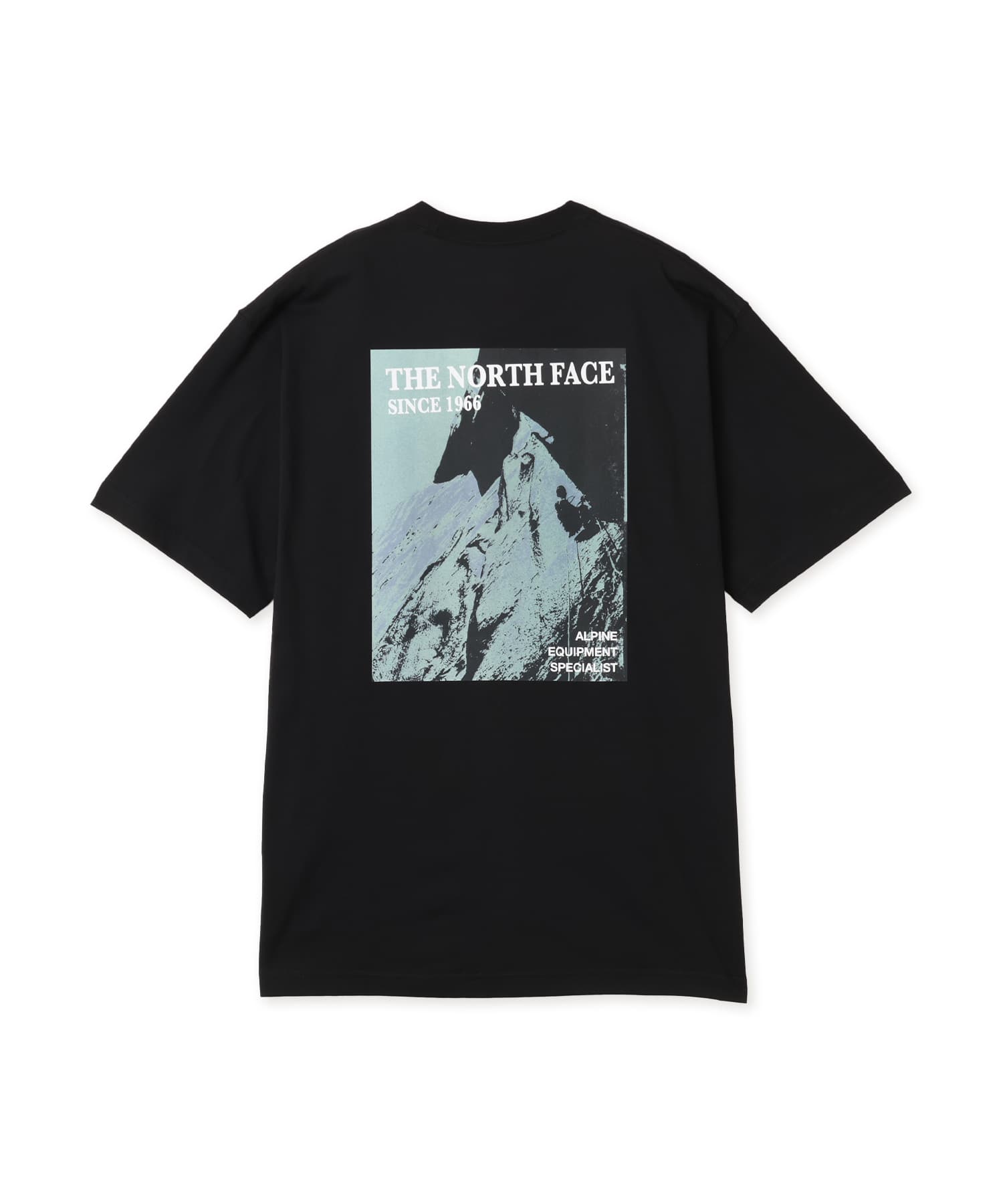 THE NORTH FACE S/S ROCK CLIMBING GRAPHIC TEE ブラックのメイン画像