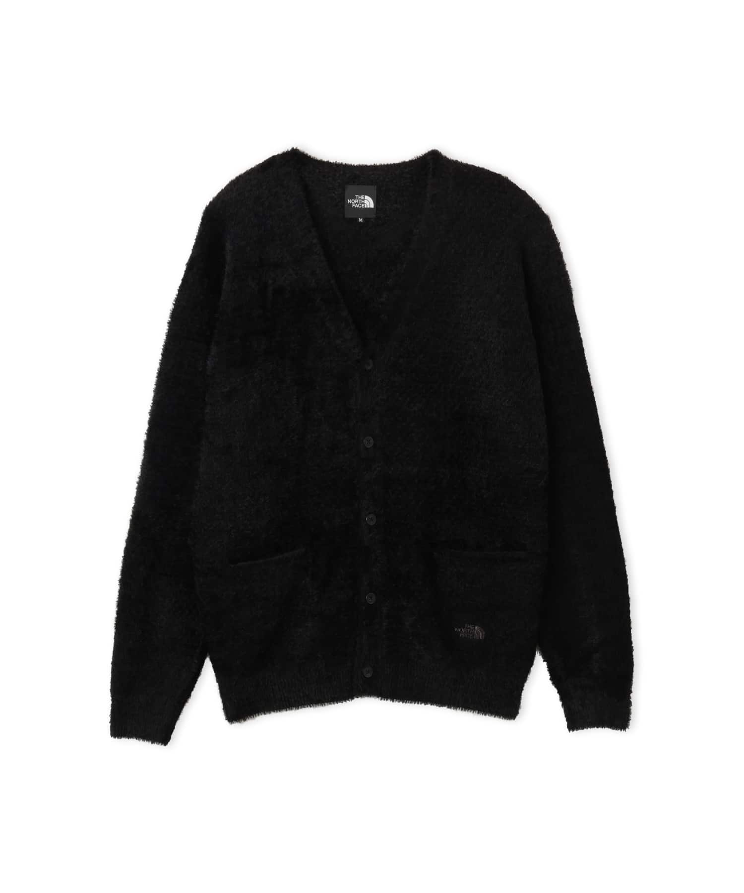 THE NORTH FACE ALTERNATIVE FEATHER CARDIGAN ブラックのメイン画像