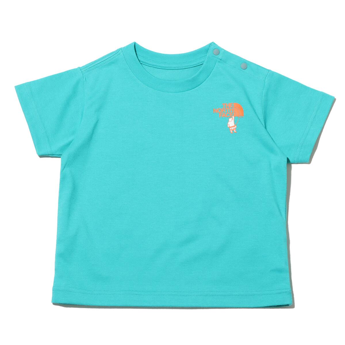 THE NORTH FACE Baby S/S Shiretoko Toko Tee ガイザーアクア 24SS-Iのメイン画像