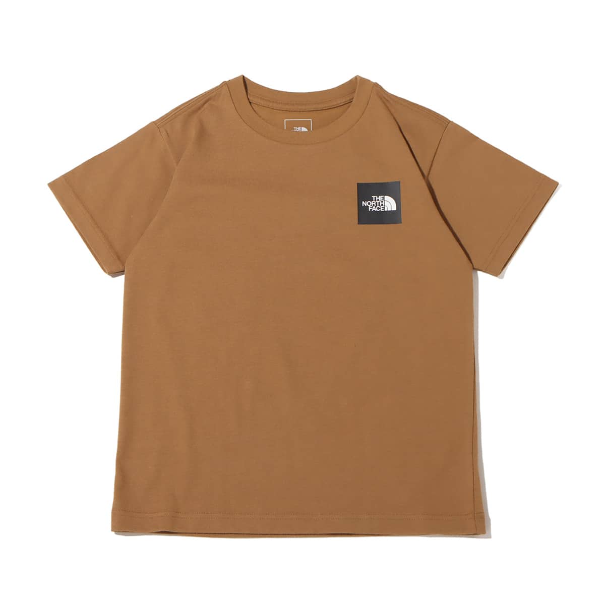 THE NORTH FACE S/S SMALL SQUARE LOGO TEE Uブラウン 23FW-Iのメイン画像