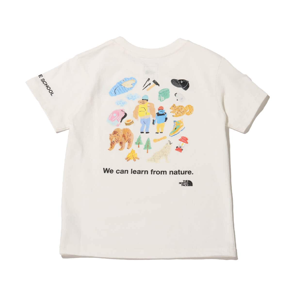 THE NORTH FACE S/S KNS Tee ホワイト 24SS-I