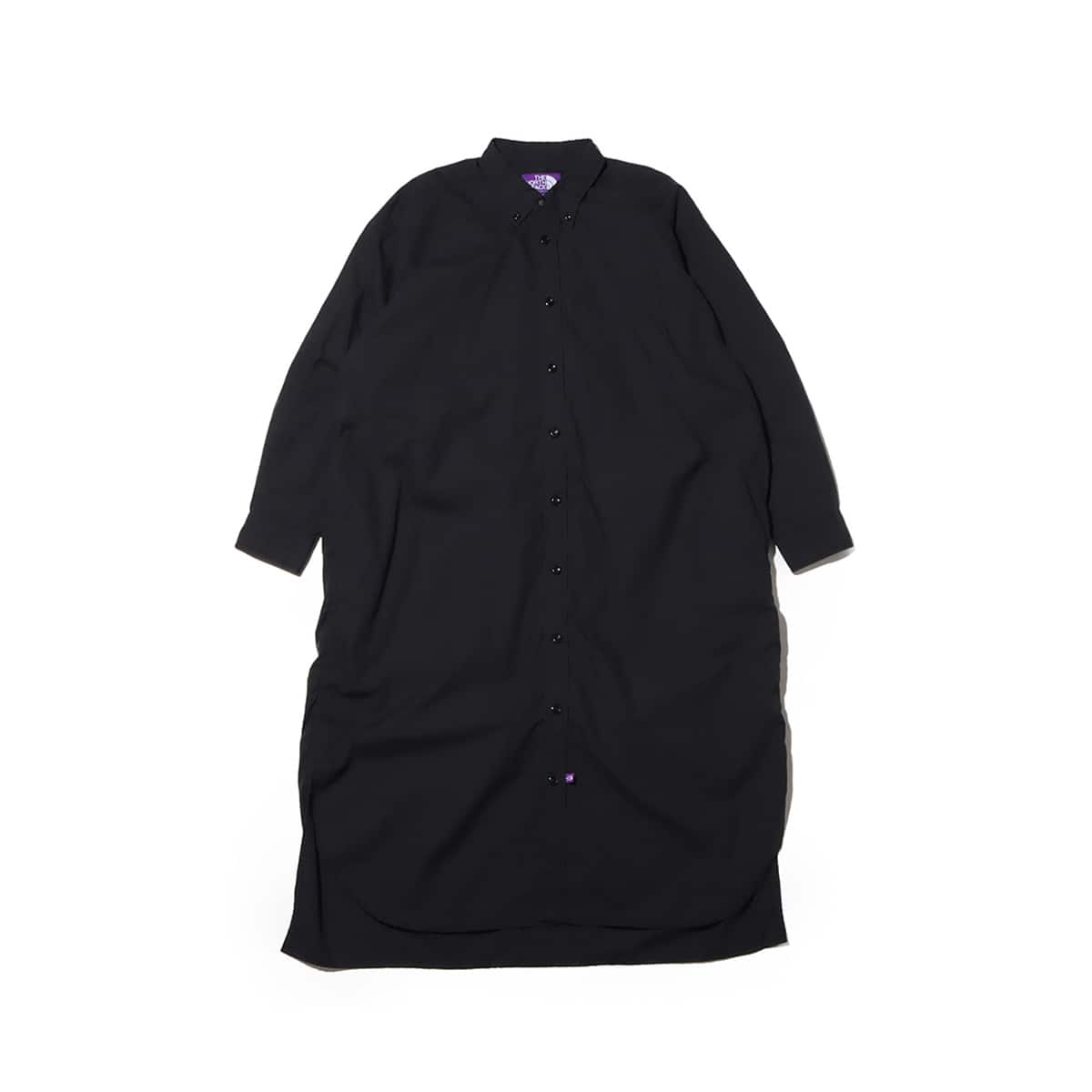 THE NORTH FACE PURPLE LABEL Button Down Plaid Field Shirt Dress Black Watchのメイン画像