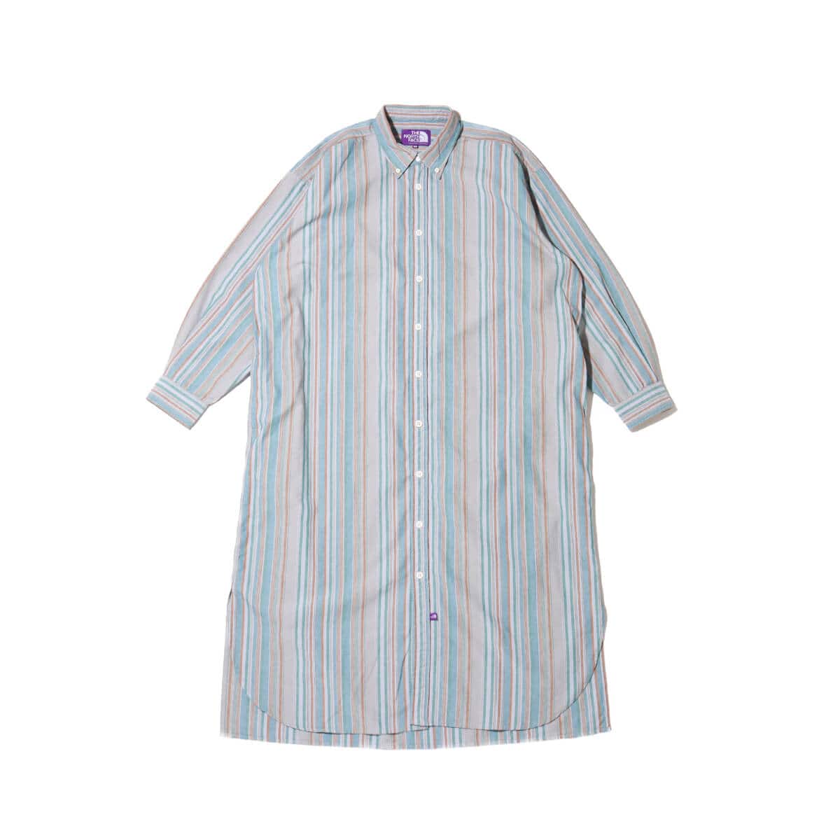 THE NORTH FACE PURPLE LABEL Button Down NP Striped Field Shirt 
