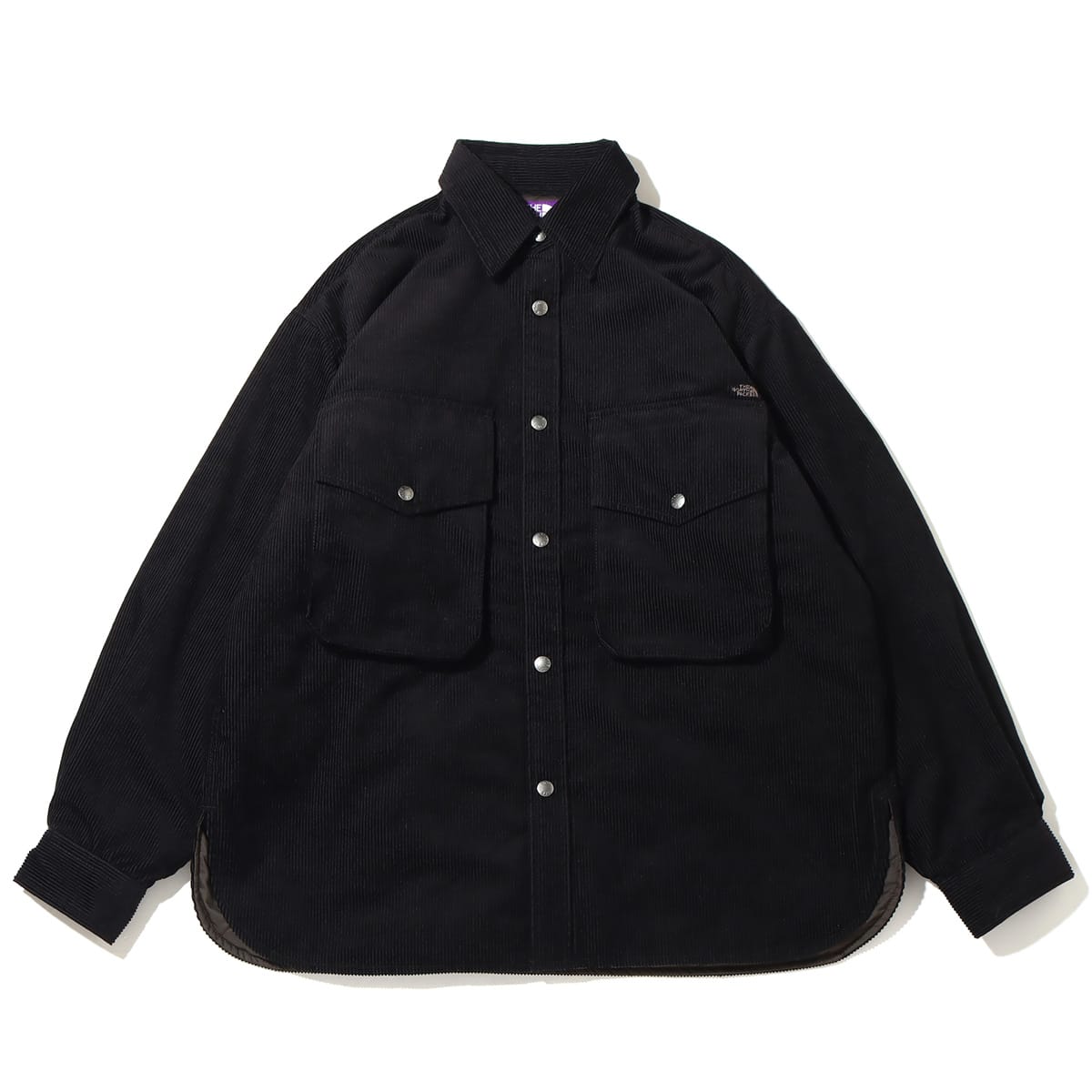 THE NORTH FACE PURPLE LABEL Corduroy Insulation Shirt Jacket Black ...