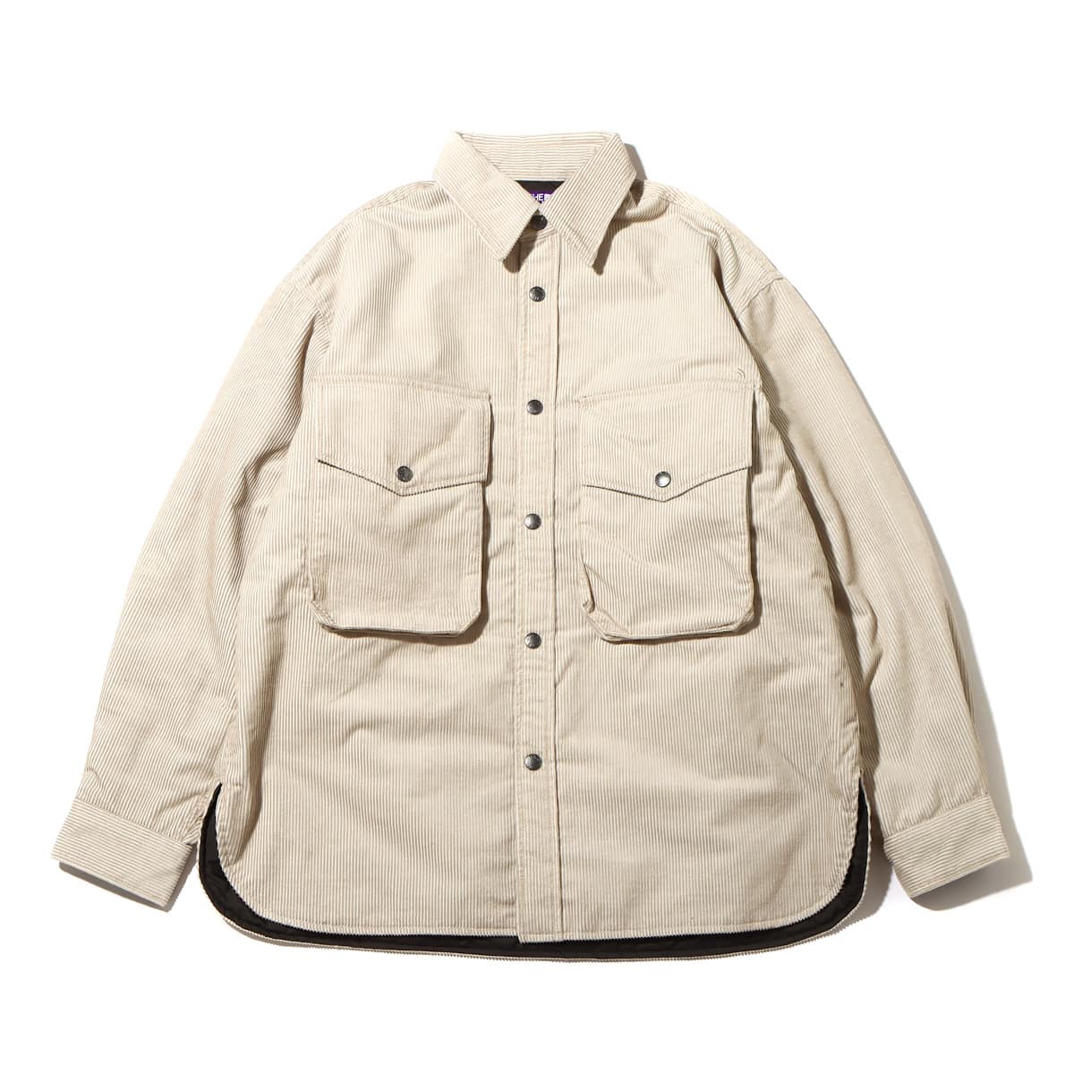 【最終値下】Corduroy Insulation Shirt Jacket着丈75cm