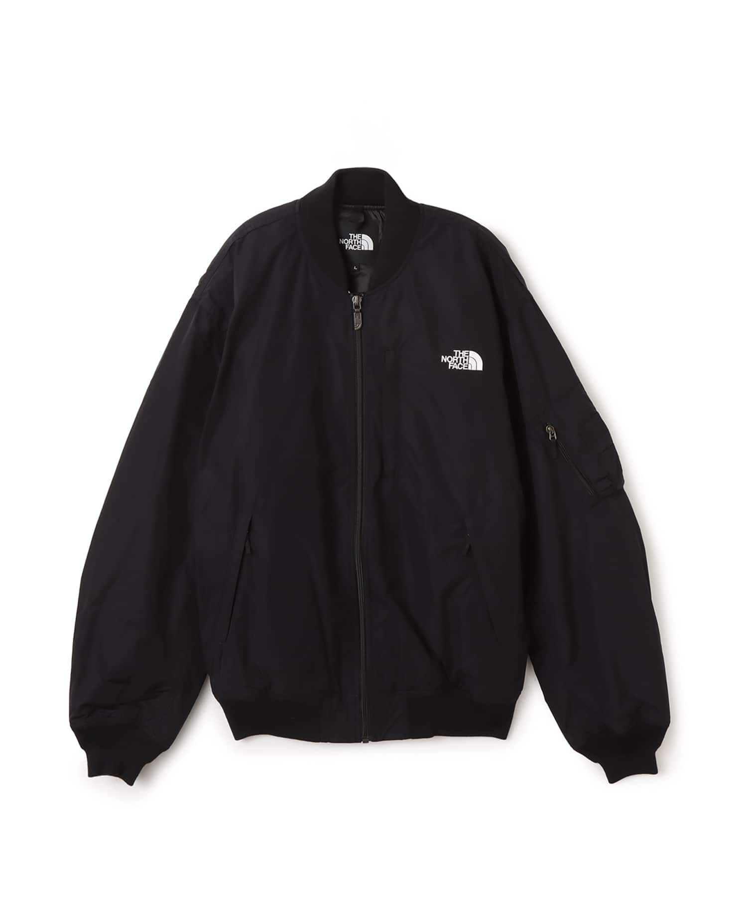 THE NORTH FACE Insulation Bomber Jacket ブラックのメイン画像