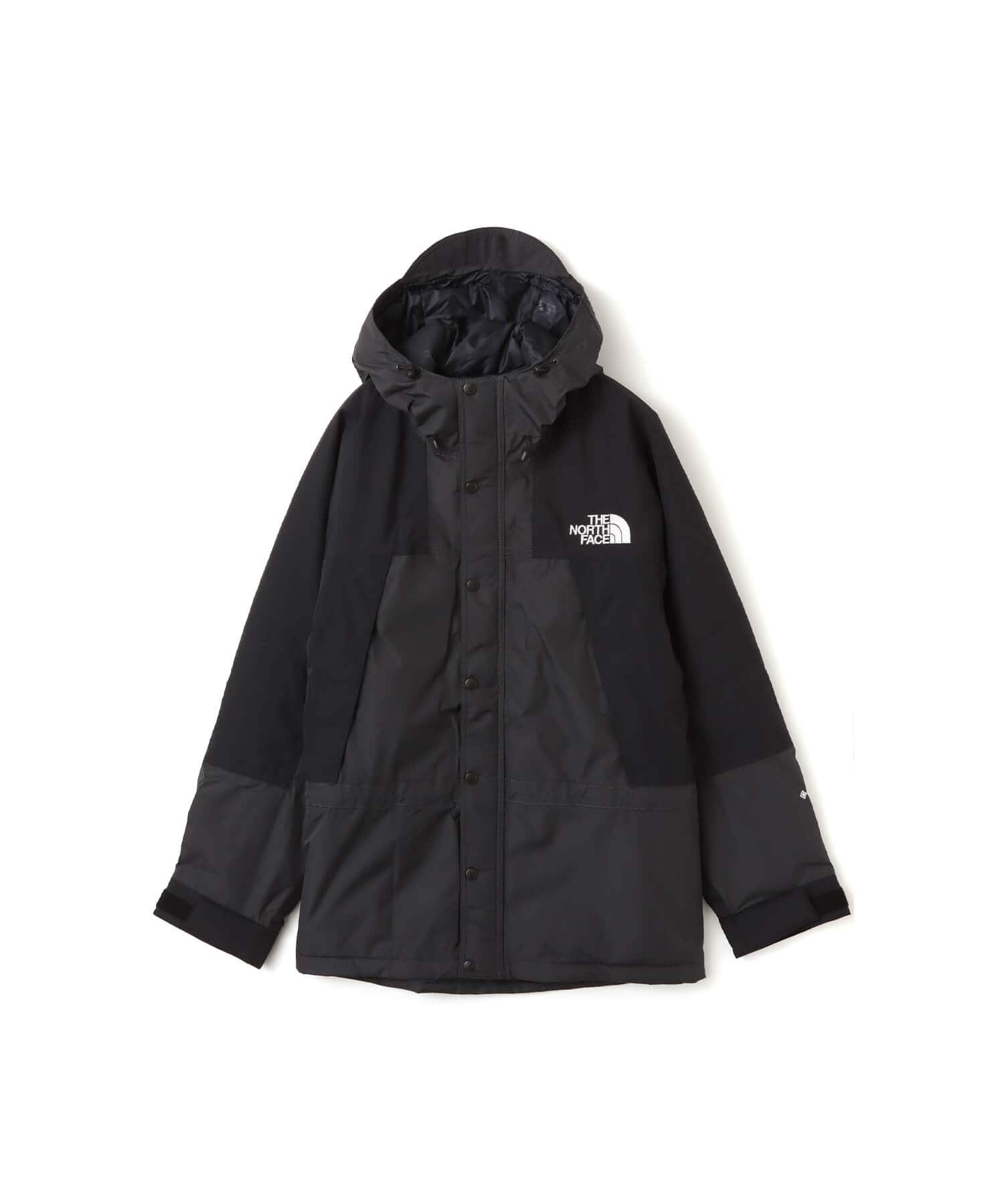 THE NORTH FACE Mountain Insulation Jacket ブラックxアスファルトグレーのメイン画像