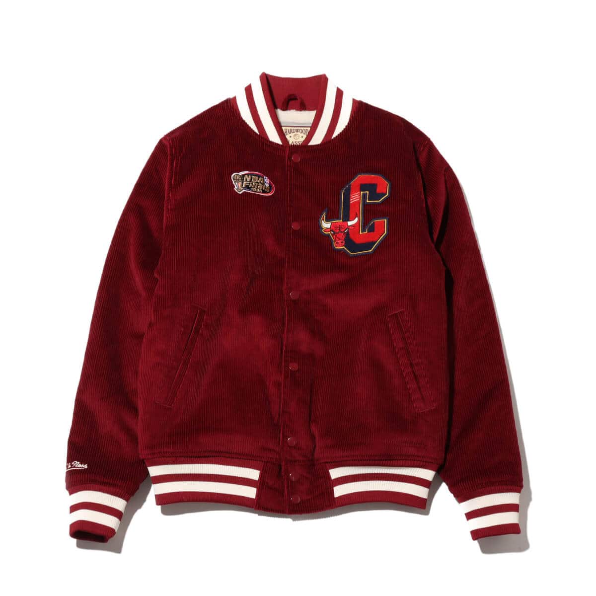 Mitchell & Ness COLLEGIATE VARSITY JACKET CBU RED 23FW-Iのメイン画像