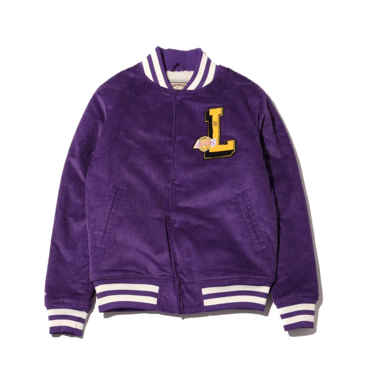 Mitchell & Ness COLLEGIATE VARSITY JACKET LAL PURPLE 23FW-Iのメイン画像
