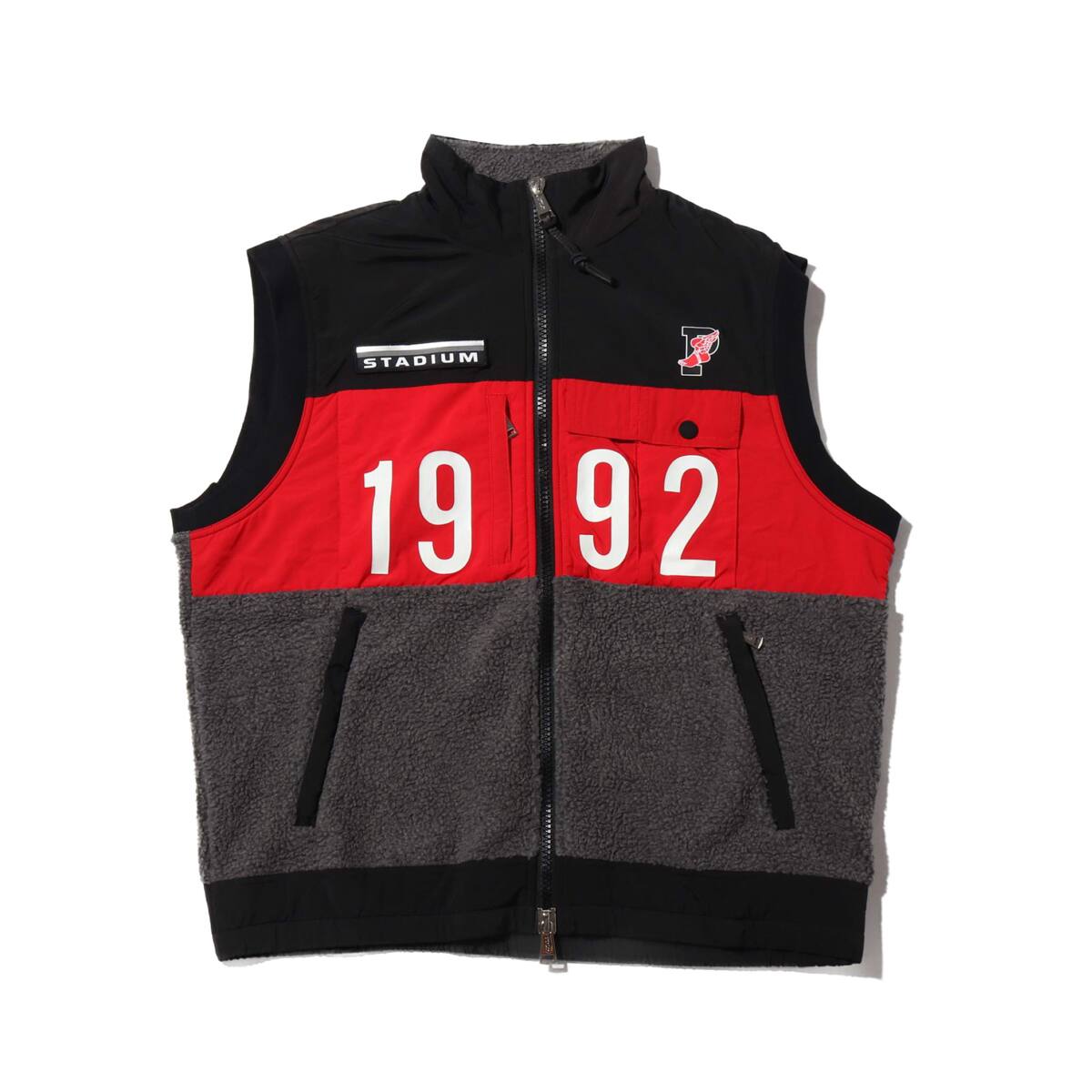 POLO RALPH LAUREN HYBRID VEST-SLEEVELESS-KNIT BLACK MULTI 18HO-I