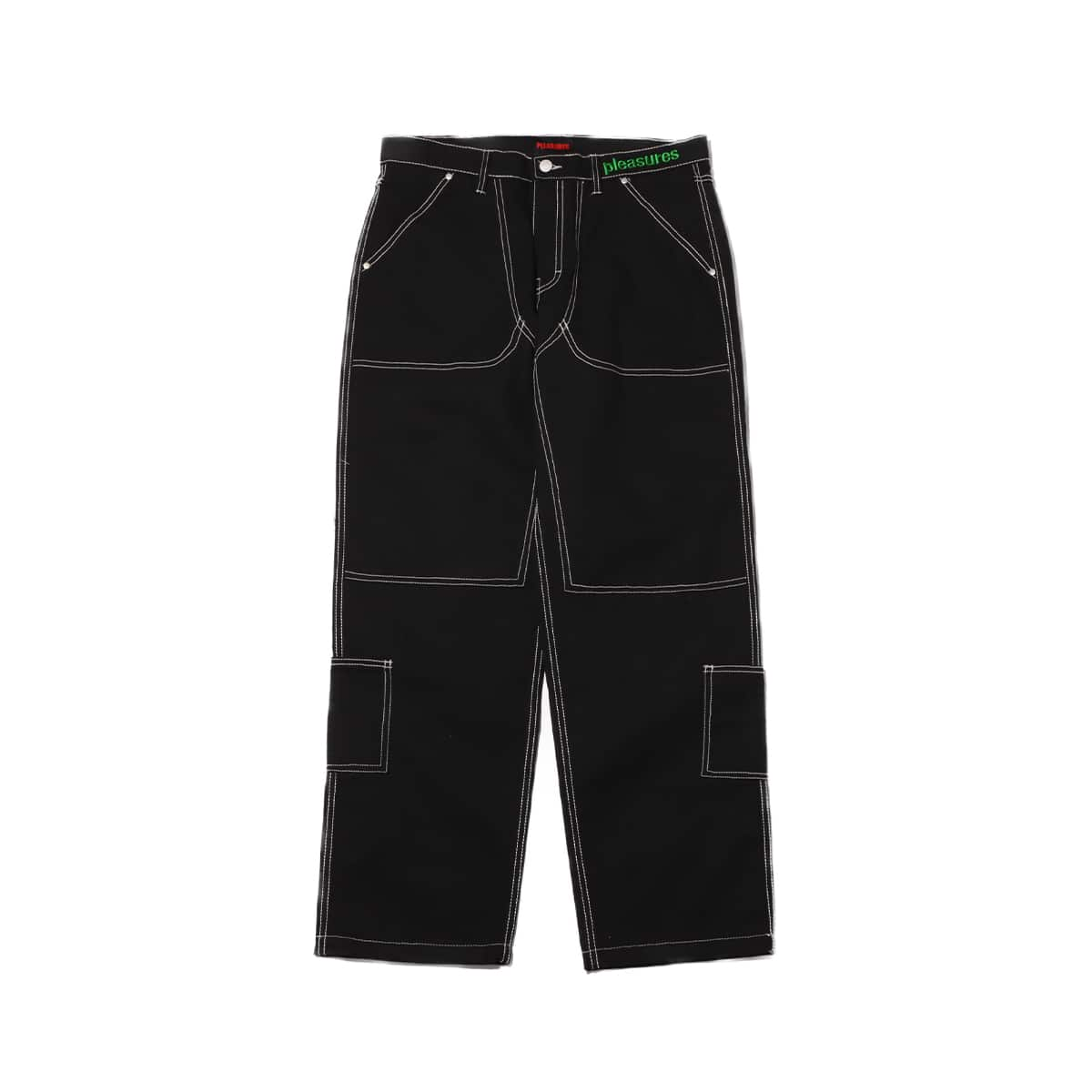 PLEASURES ULTRA UTILITY PANTS BLACK 23HO-I