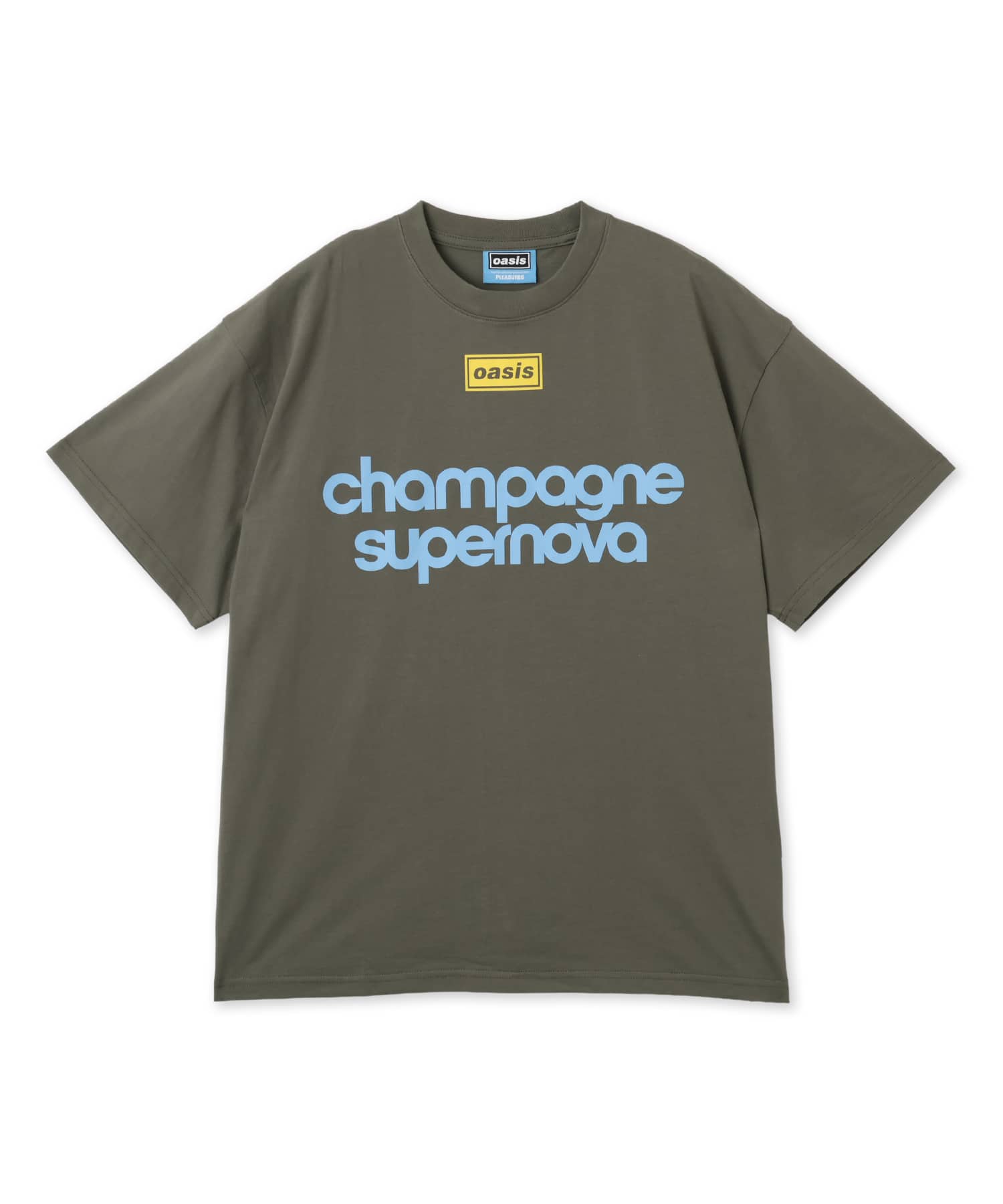 PLEASURES x OASIS NORDIQUE T-SHIRT BLACKのメイン画像