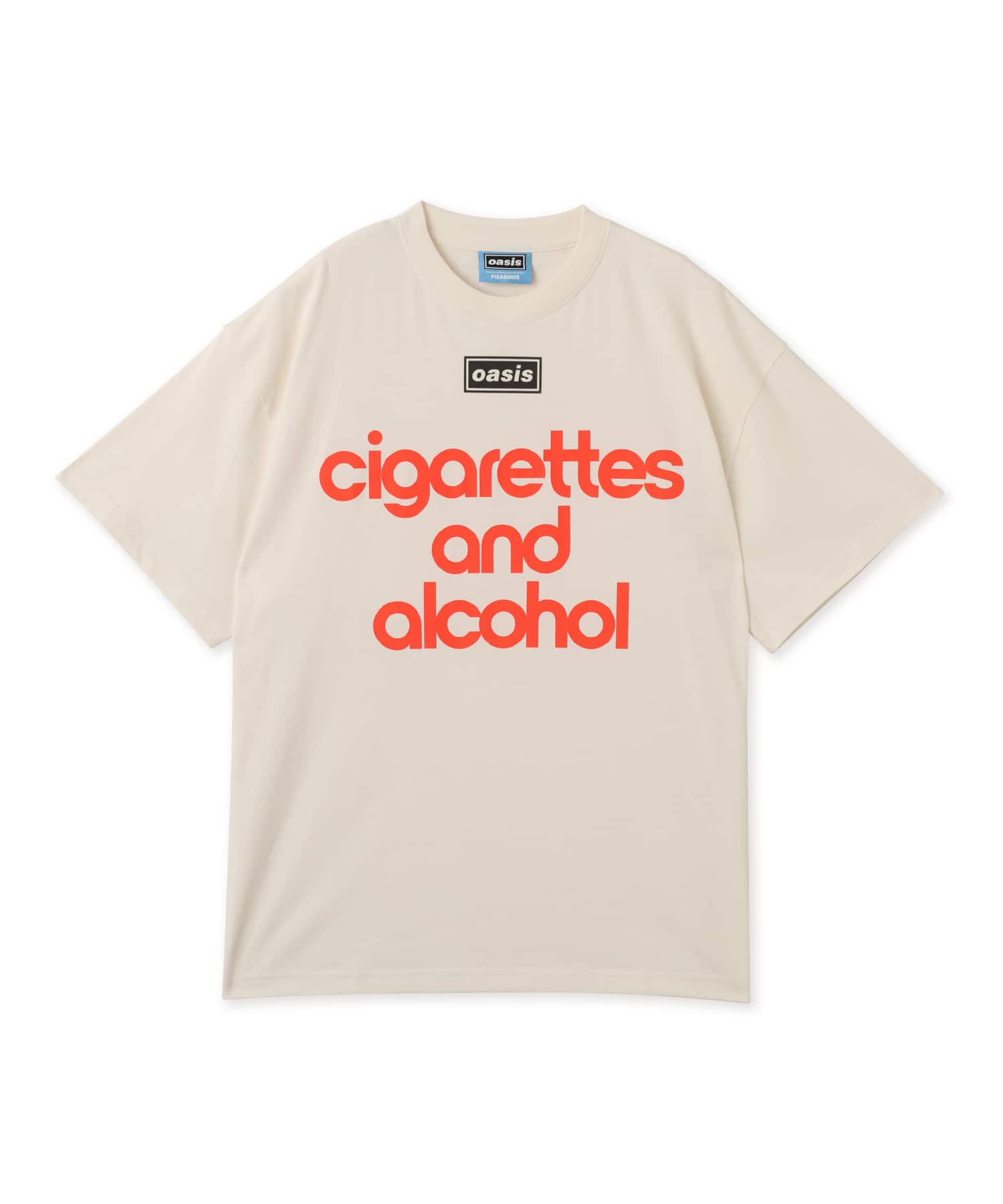 PLEASURES x OASIS NORDIQUE T-SHIRT WHITEのメイン画像